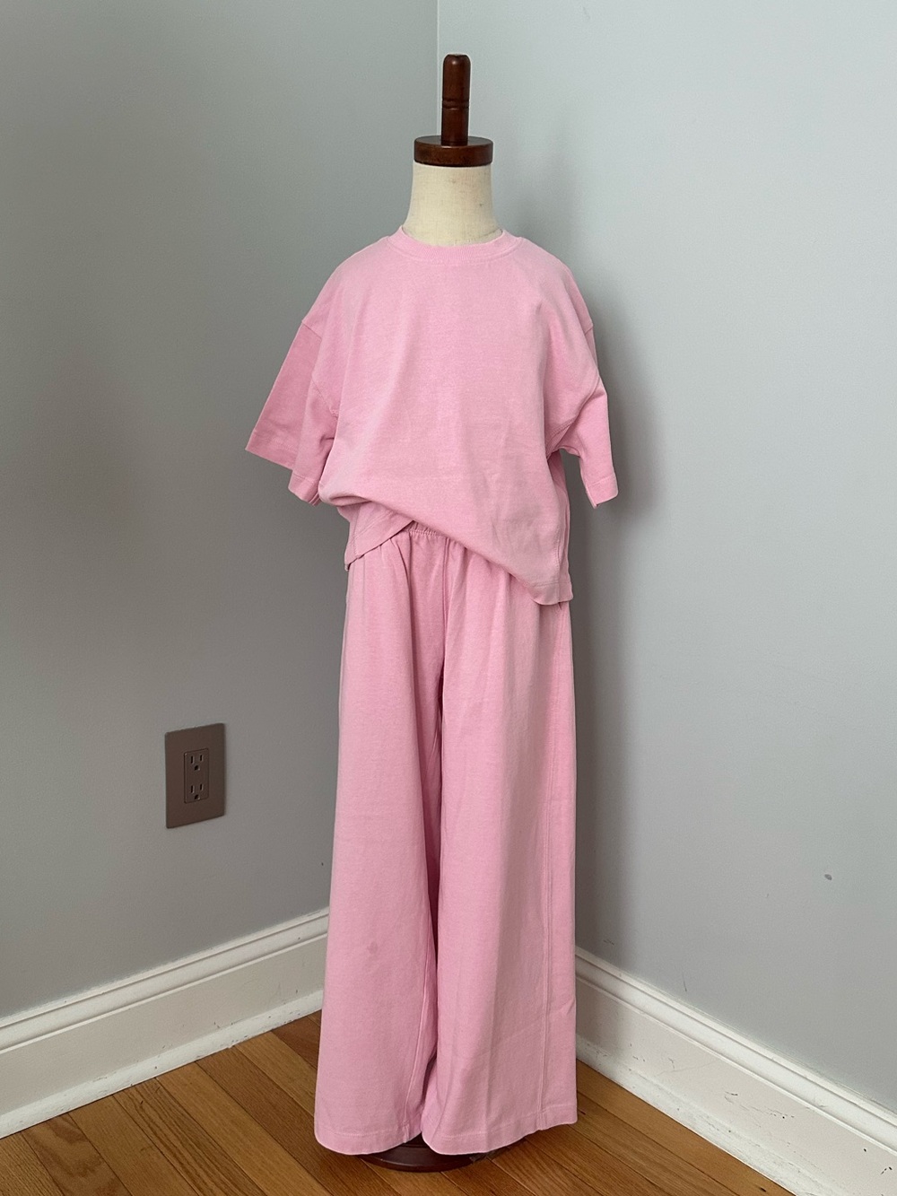 ZARA GIRLS SHORT SLEEVE TOP & WIDE LEG PANTS